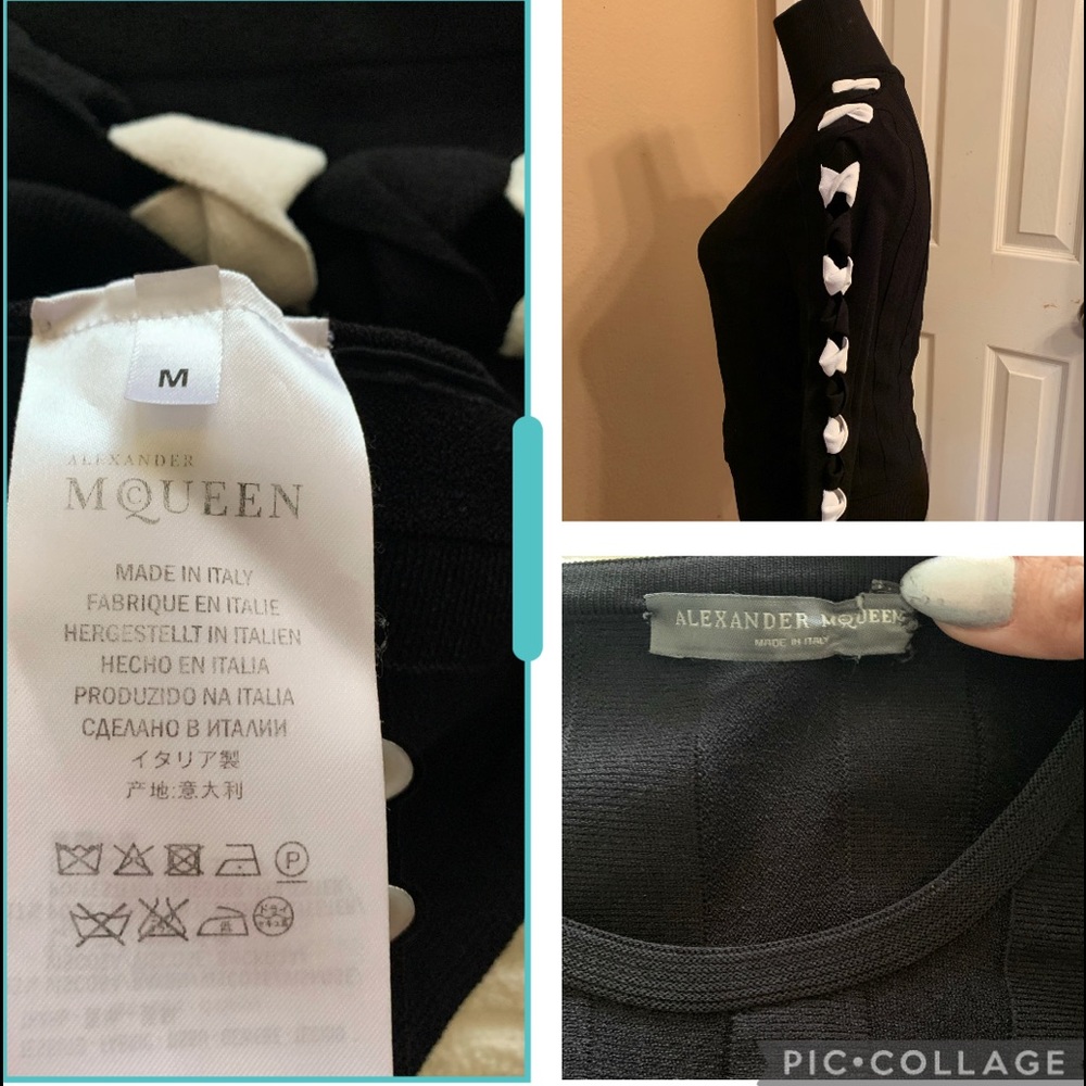 Alexander McQueen knit bow sweater - Picture 7 of 15